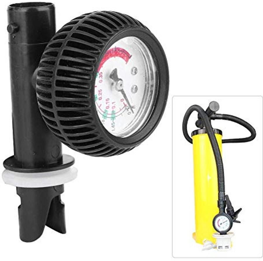 Manometer voor opblaasbare boten 0 5.08 psi barometer kajaks surfplanken SUPBoard raft (zwart)-Plancher Lattes Pour Bateau Pneumatique
