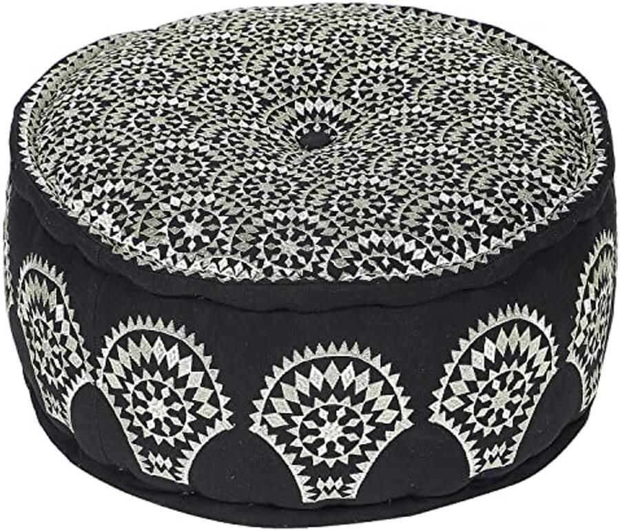 Marokkaanse poef kruk Handgemaakt Katoen voor Stoel Yoga en Decoratie