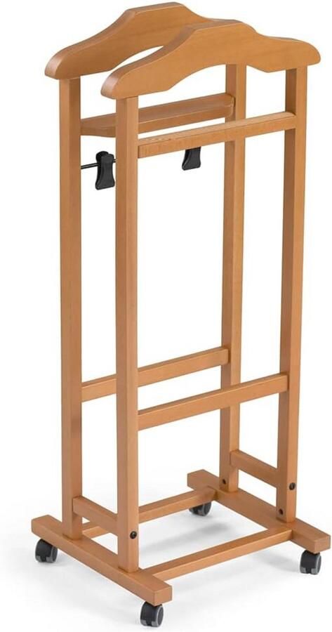 Massief Beukenhout MIXER Diener Kledingrek Stijlvol en Functioneel