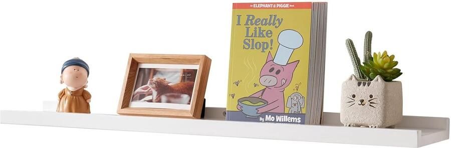 Massief Houten Wandplank Vintage Sfeer 1 stuk Eiken