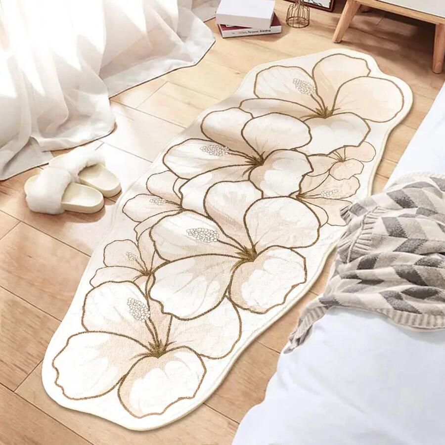 Mat Vloermat Vloerkleed Tapijt- Kinderkamer-Badkamers-Woonkamer Badmat-Wasbaar Antislip-150*65cm