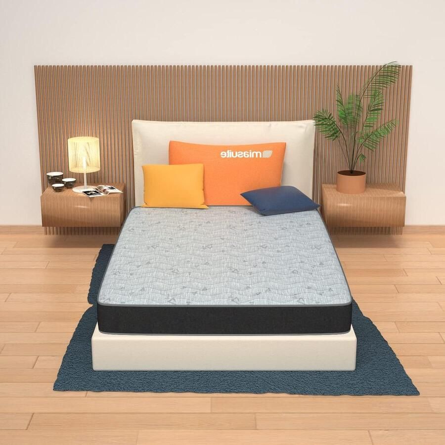 Matras 140 x 200 cm hoogte 13 cm vouwmatras waterschuim ademend hypoallergeen mijtdicht Model Summit H13 vouwmatras