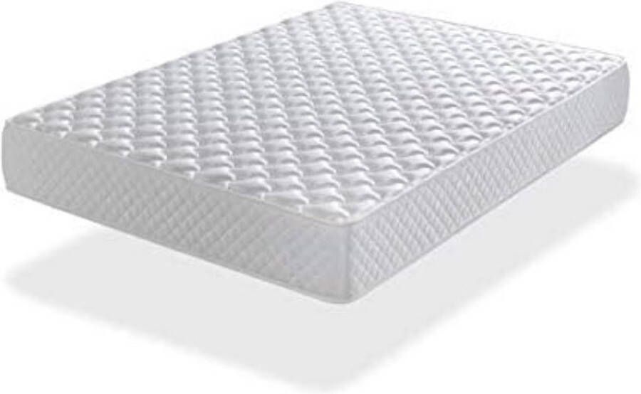 Matras 140x190x20 cm Florida Memory Foam orthopedisch hoogte 20 cm voor temperatuurregulering hardheid H2-H3. Vervaardigd volgens de Europese OeKotex richtlijnen Wit