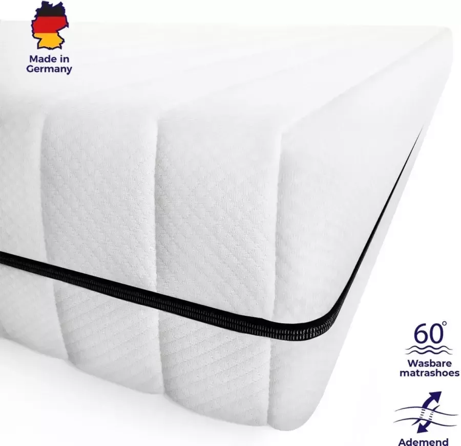 Matras 80x200 koudschuim premium plus tijk 15 cm Stevig