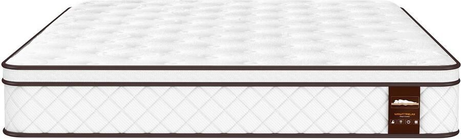 WOWTTRELAX Matras 140 x 190 Hoogte 24cm Hybride Matras met Pocketveren en Gel Traagschuim Omkeerbaar Matras met Twee Volledig Bruikbare Zijkanten - Foto 2