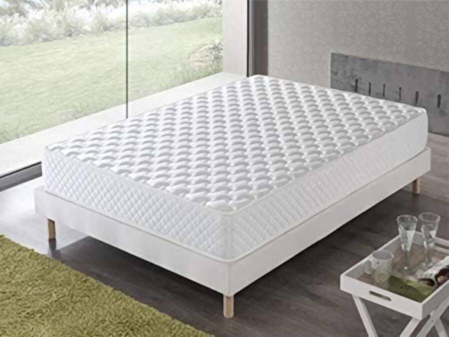 Matras Florida Visco-Elastische 140x190x20 cm. Hotelcomfort medium (H2) en hard (H3) zacht onthaal met stevigheid anti stress