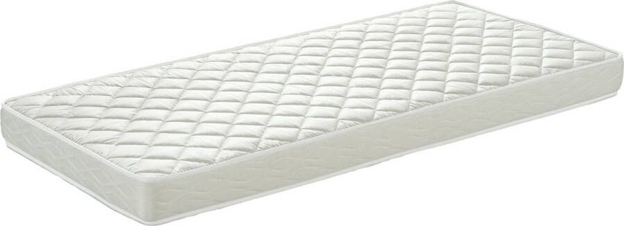 Matras Maan Soft 90x200 CM 15 cm Wit Schuim 90x200cm Soft Hoogte 15 cm