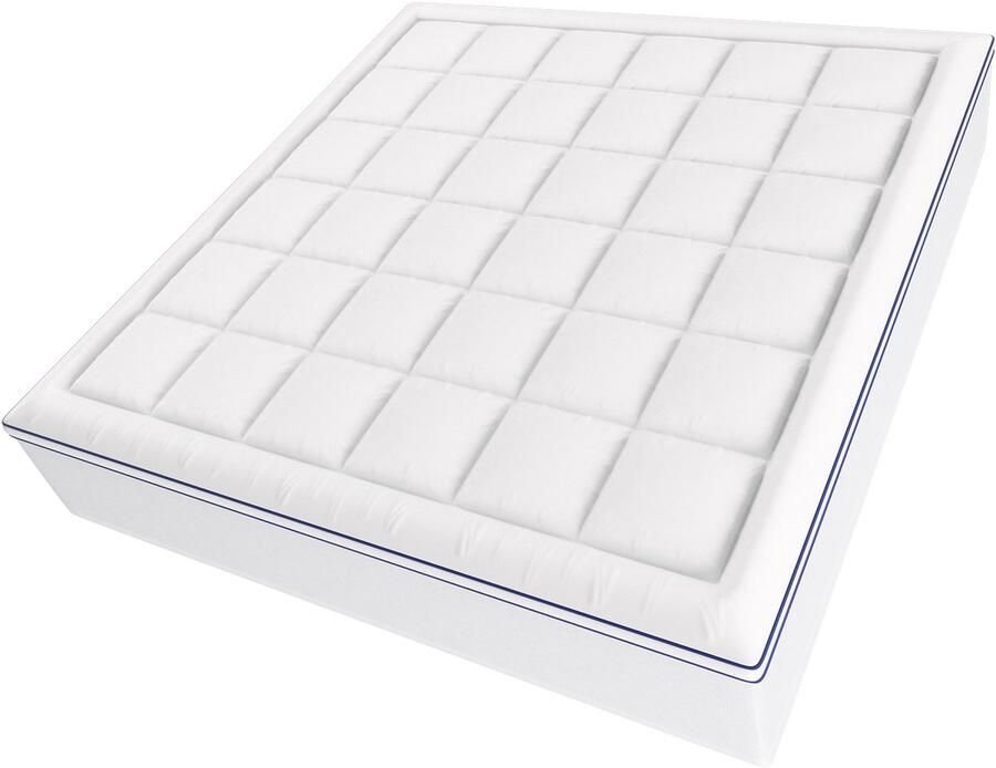 Matras Topper King Size 101.6 Mm Traagschuim & Vezelvulling 1930.4 Mm X 2032 Mm