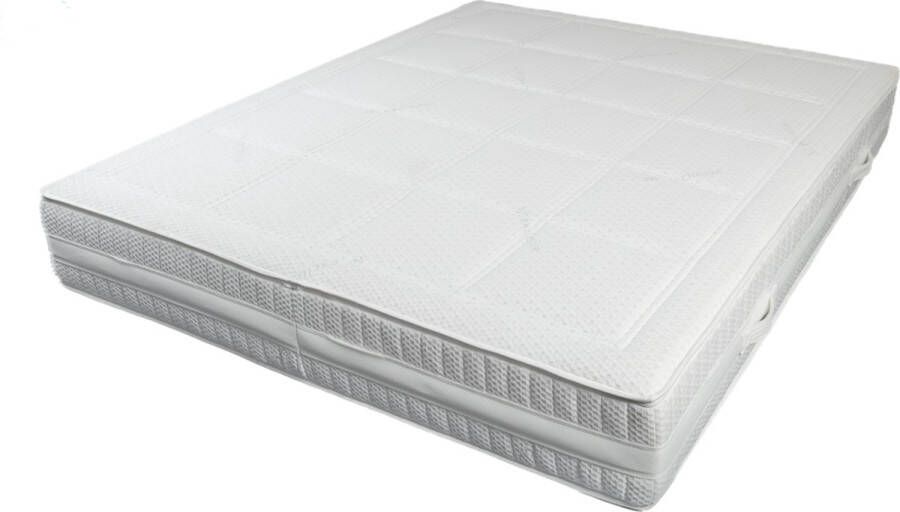 Matras Victoria de luxe 3D 180x210x25cm 7 zone pocket combi hr40 nasa zomer en winter zijde
