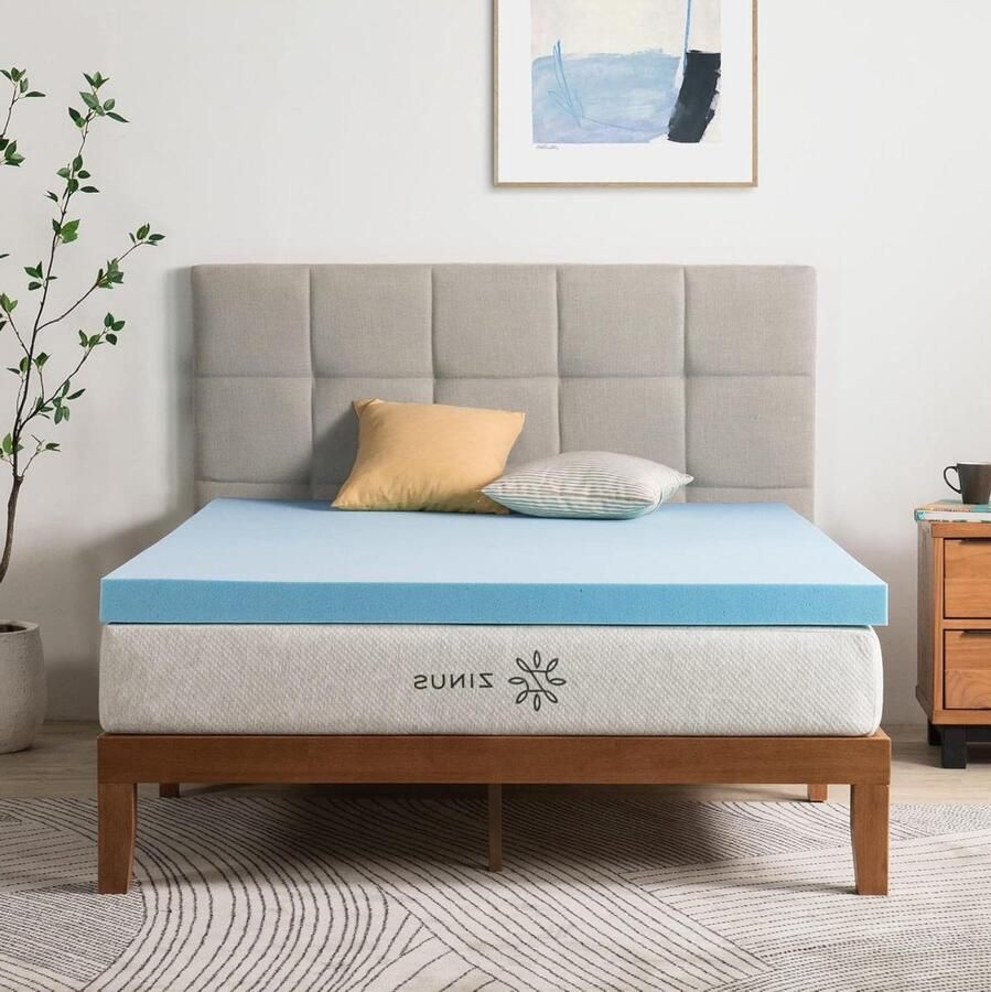 Matrasbeschermer 140 x 200 cm hardheidsgraad H2-H3 hoogte 76 cm Öko-Tex gecertificeerd traagschuim matras met optimale ondersteuning matrasbeschermer 140x200