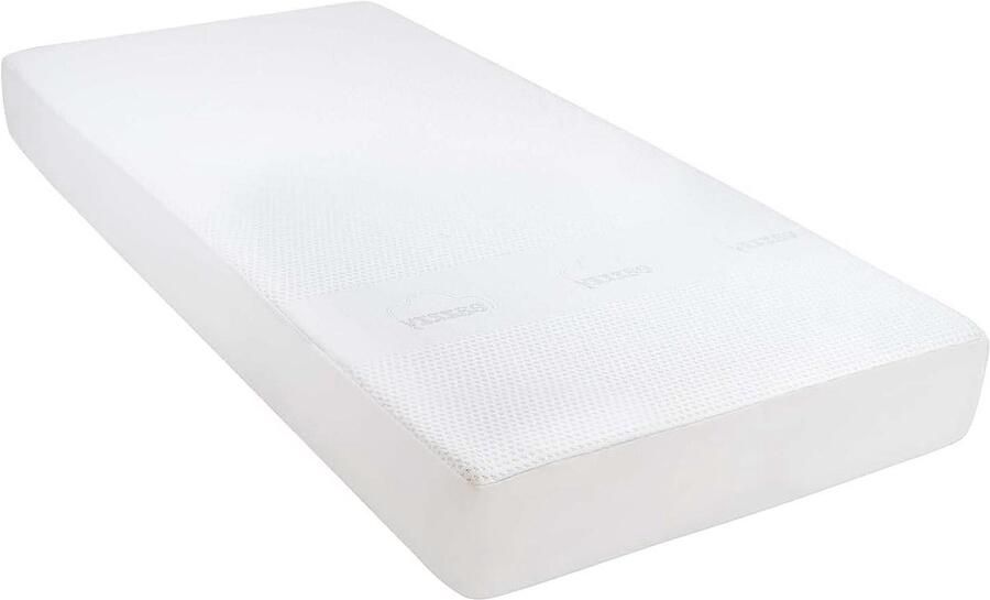 Matrasbeschermer 140 x 200 cm 38 cm hoogte waterdichte matrasbeschermer voor matrassen en toppers wit ademend geruisloos matrasbeschermer 140x200