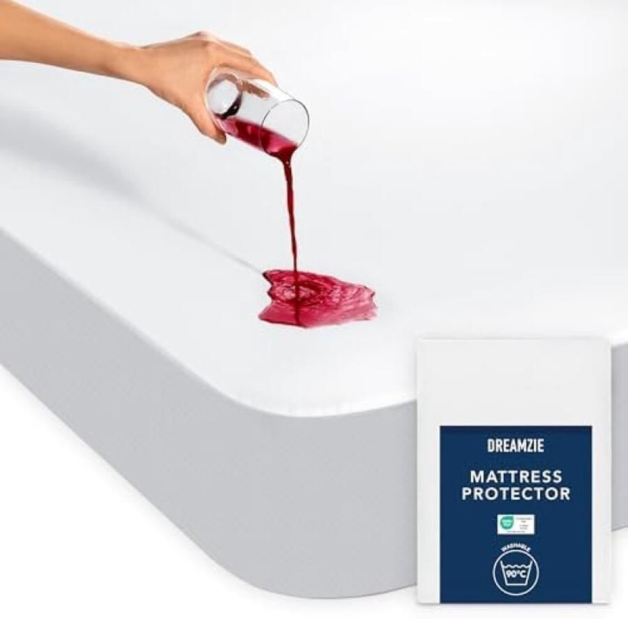 Matrasbeschermer 90x200 Duurzame en Waterdichte Matras Matrasbeschermer 90x200 cm Optimale Bescherming en Ademend