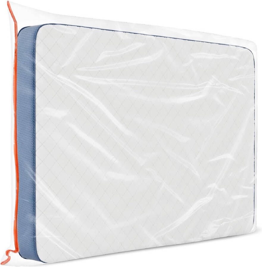 Matrashoes 100 x 200 cm (dikte 30 cm) van kunststof opbergtas voor matrassen bescherming voor je matras voor het opbergen van verhuizing opbergtas met praktische ritssluiting