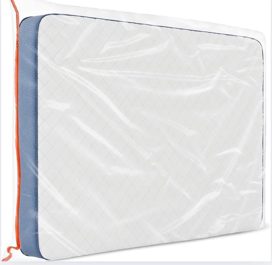 Matrashoes 140 x 200 cm (dikte 30 cm) van kunststof opbergtas voor matrassen bescherming voor je matras voor opslag verhuizing matrassen opbergtas met praktische ritssluiting