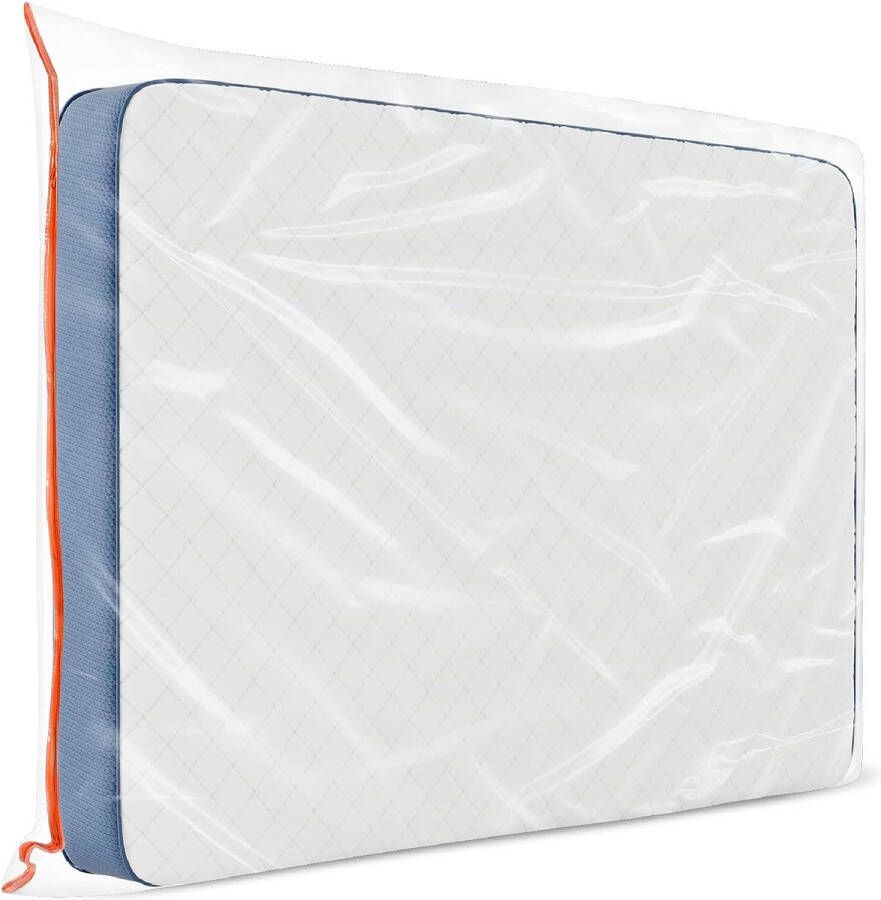 Matrashoes 150 x 200 cm (dikte 30 cm) van kunststof opbergtas voor matrassen opbergtas met praktische ritssluiting