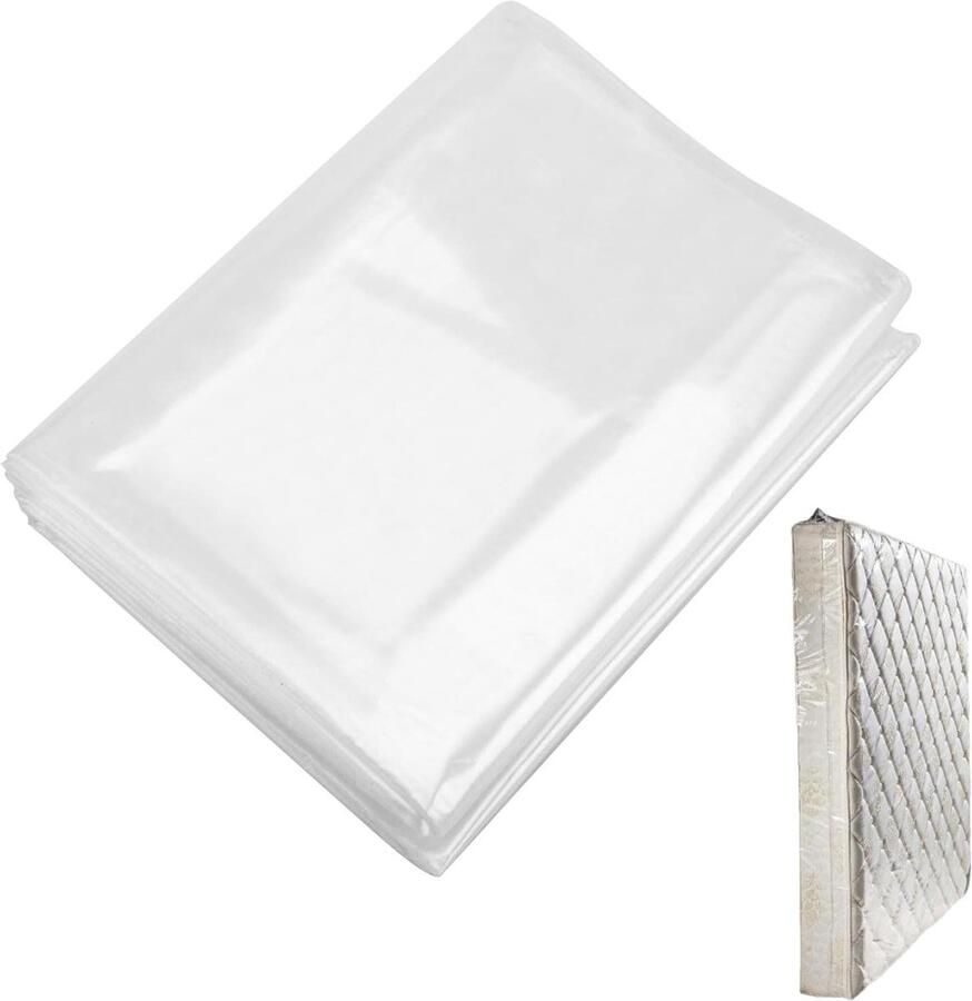 Matrashoes 150 x 240 cm Matrasbeschermer topper Geurloos en scheurvast Voor matrassen van 100 cm breed