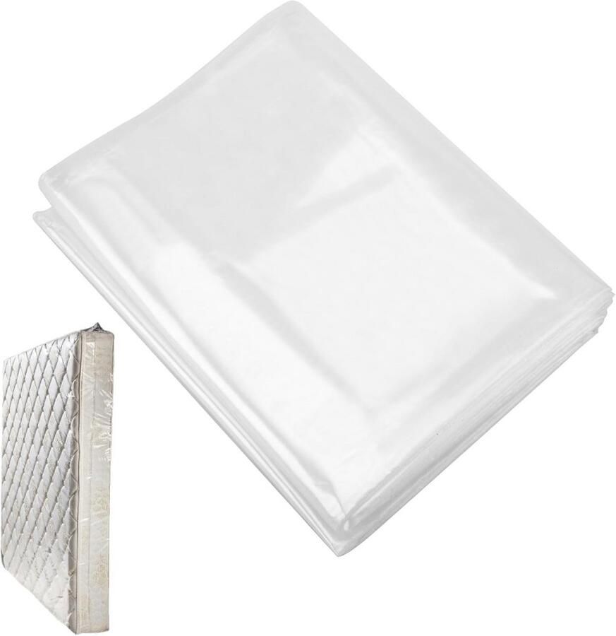 Matrashoes 150 x 240 cm Matrasbeschermer Topper voor Matrassen tot 100 cm Breed Geurloos en Scheurvast