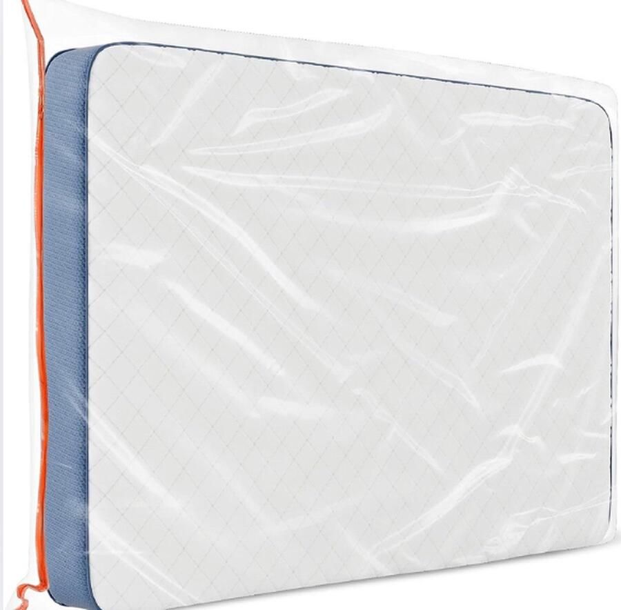 Matrashoes 160 x 200 cm (dikte 30 cm) van kunststof opbergtas voor matrassen bescherming voor je matras voor opslag verhuizing matrassen opbergtas met praktische ritssluiting
