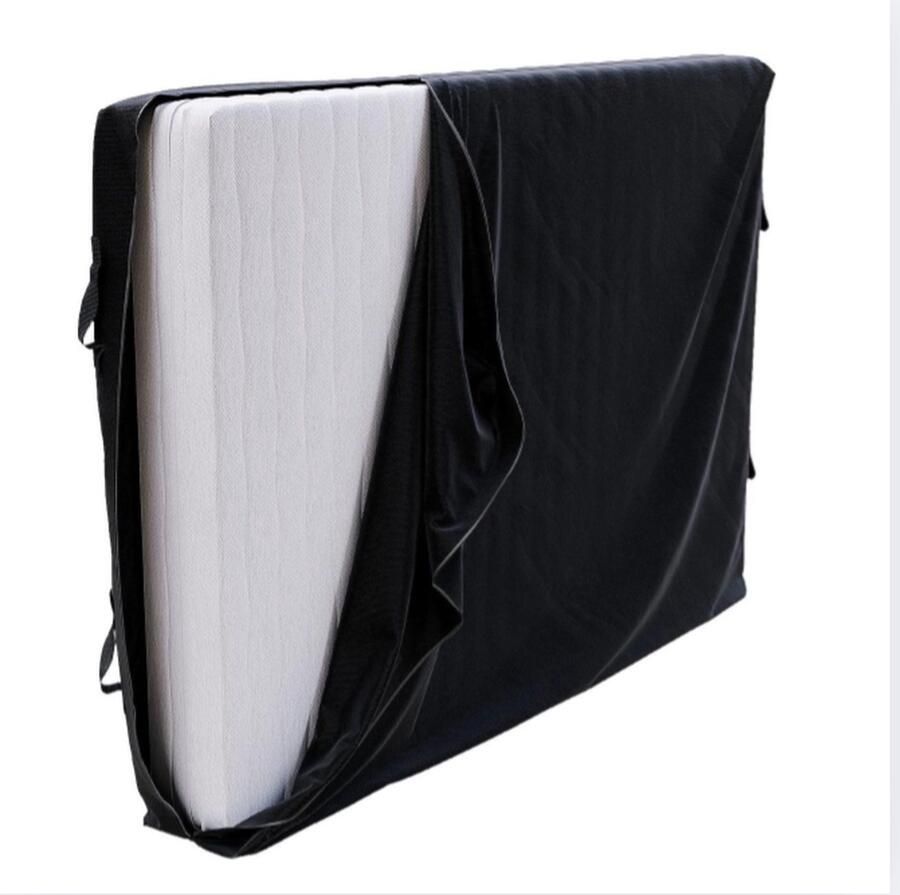 Matrashoes 160 x 200 cm voor verhuizing dikte 30 cm opbergtas voor matrassen met ritssluiting