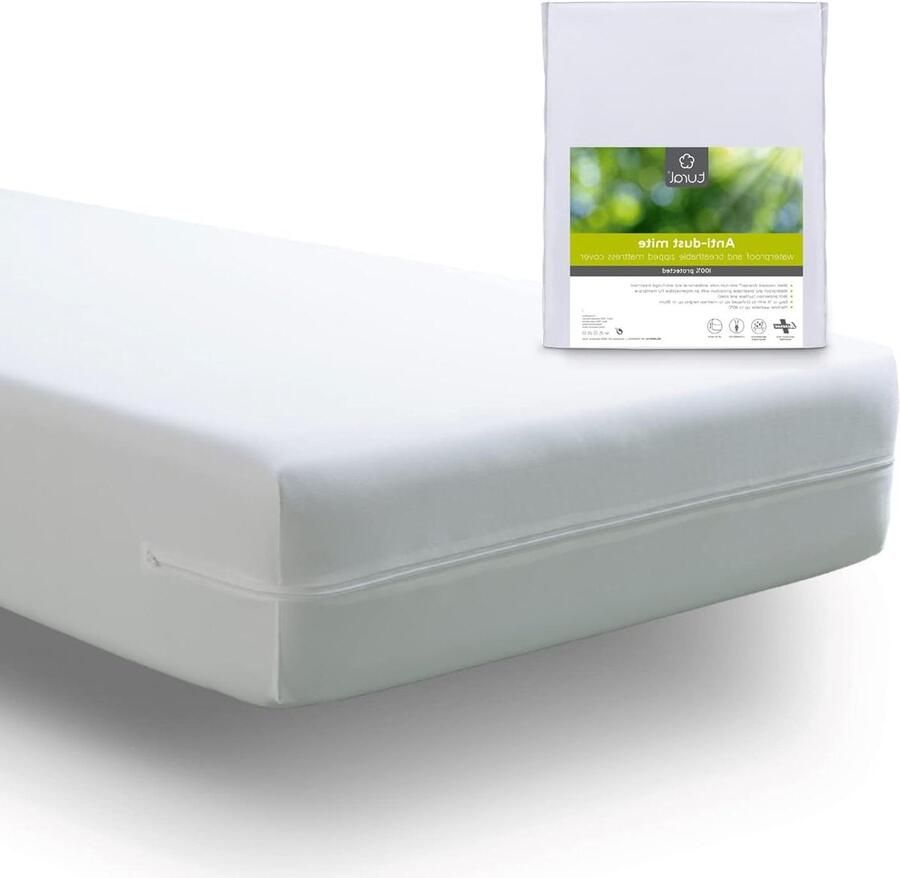 Matrashoes 60x120cm Kinderbed Anti-mijt Ademend Oeko-Tex Gecertificeerd Waterdicht Topmatras - Foto 2