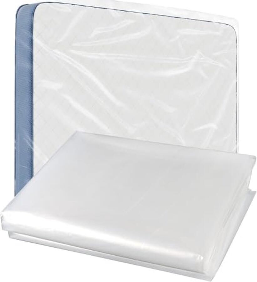 Matrashoes en opbergtas voor matrassen 120 x 240 cm Waterdichte en scheurvaste beschermhoezen voor veilige opslag