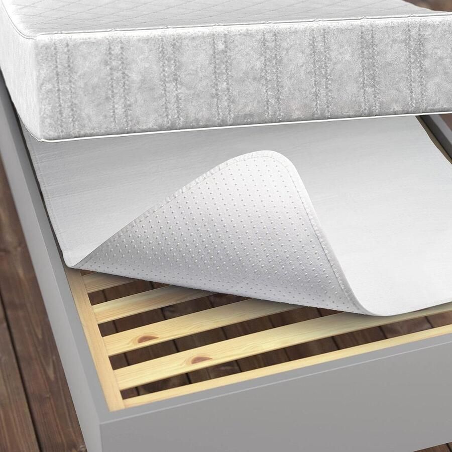 Matrasonderlegger 90x200 cm lattenbodem matrasbeschermer noppen antislipmat Voor matras en boxspringbed Lattenbodembescherming