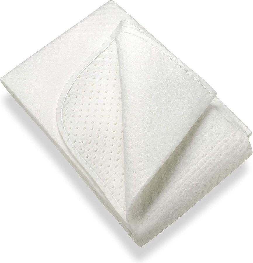 Matrasonderlegger met noppen Classic matrasbeschermer lattenbodem 90 x 200 cm wit