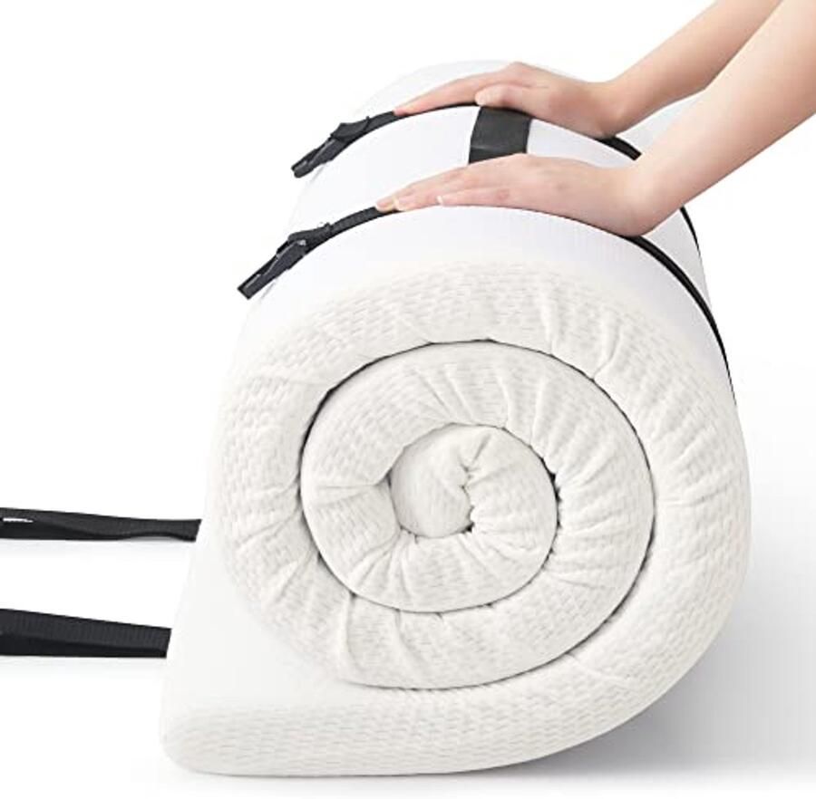 Matrastopper voor campingbed en opvouwbare slaapmat (190 x 75 x 5 cm)