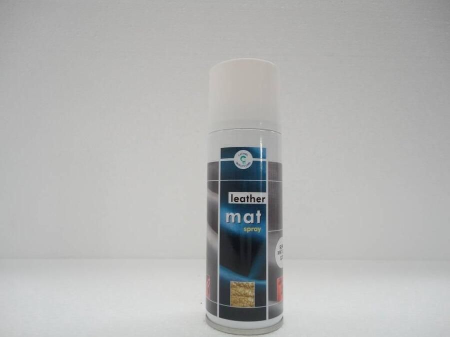 Matspray 252 237 Kleurloze Matterende Spray voor Glad en Generfd Leder 200 ml Semimat