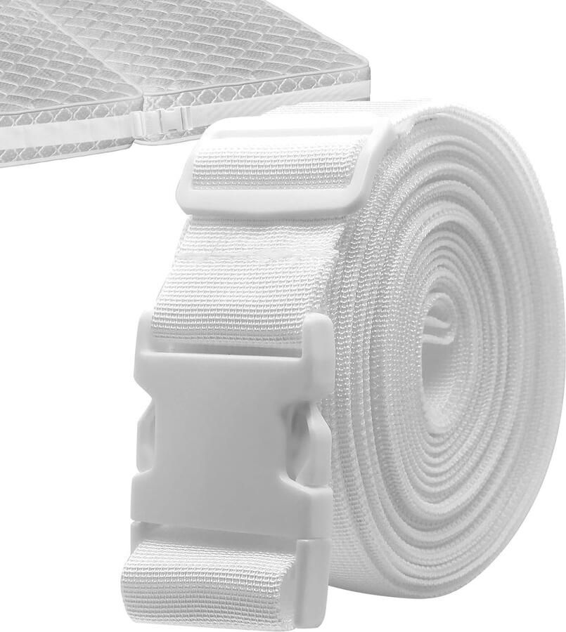 Mattress holder bed strap mattress connector 10 m verbindt twee matrassen voor een groot ligoppervlak variabel instelbaar matrassenhouder
