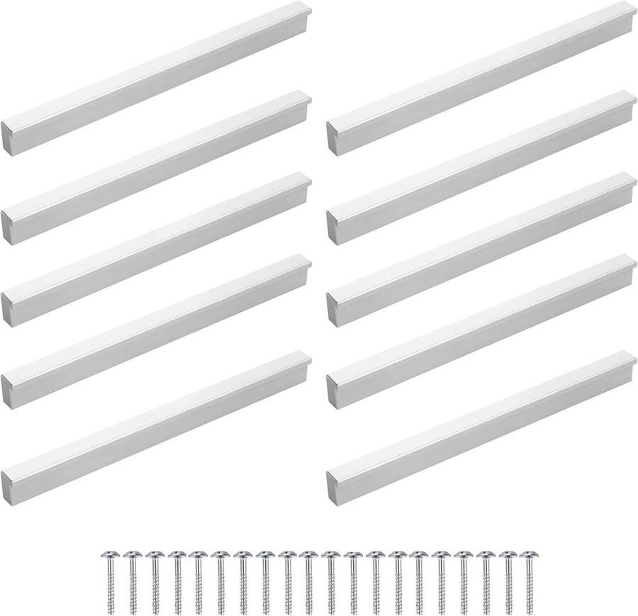 Meblando Meubelgrepen universele kastgrepen 10 stuks 160 mm breed hoogwaardige kwaliteit