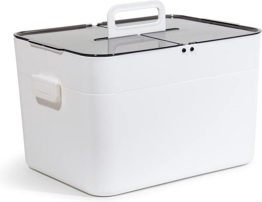 Medicijnkastje Huisapotheekkoffer Compact Handige Indeling Opbergdoos voor Medicijnen en Verbandmiddelen