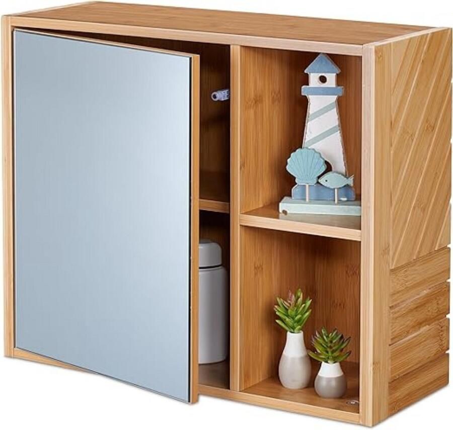 Medicijnkastje Met Spiegel Medicijnkast Toiletkastje Badkamerkast Hoog Hangkast Hangend Medicijnkastje Badkamerkast SpiegelVerstelbare Plank