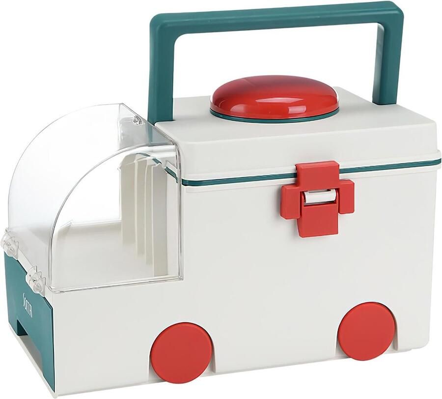 Medicijnkastje met slot Grote medicijnopslag doos voor huisapotheek