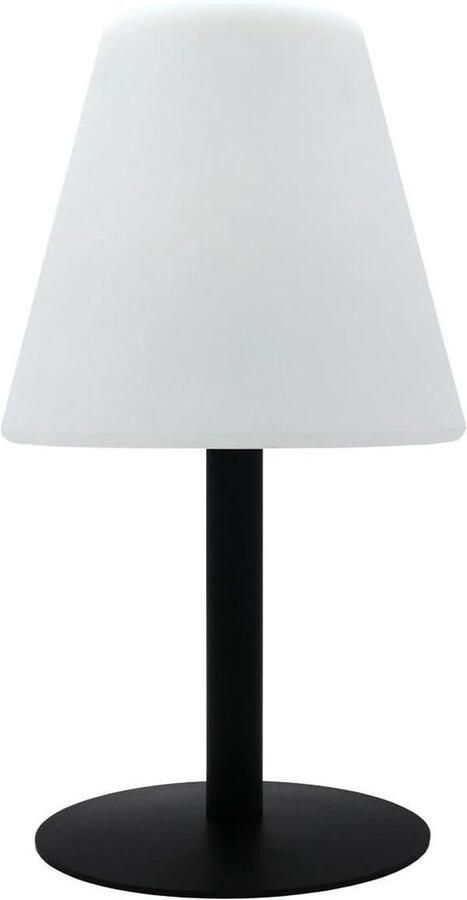 Meerkleurige dimbare mini solar RGB tafellamp op zonne-energie en oplaadbaar 36 cm hoog