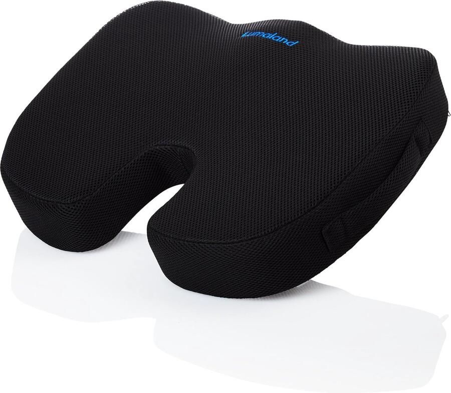 Memory Foam Seat Cushion with 2 Covers Chair Cushion for High Seat Comfort Ergonomic Support