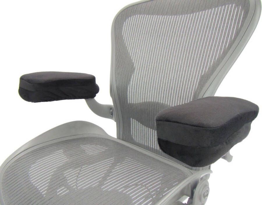 Luxiba Memory Foam Visco armleuningen bekleding armsteun voor bureaustoel werkplek thuiskantoor Arm-Eaz armleuningen kussen voor ellebogen comfort