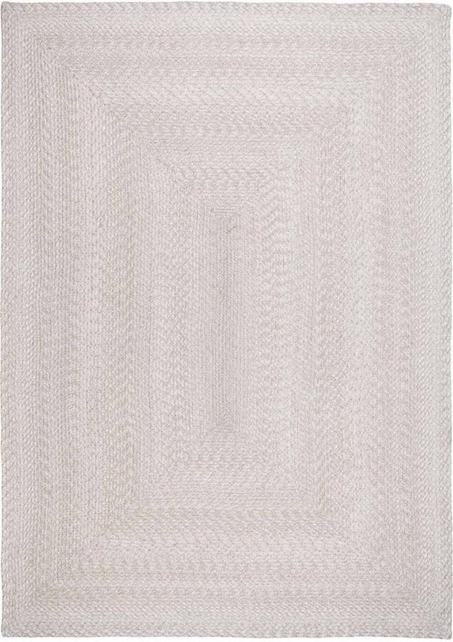 Menorca Rug Eco -vriendelijk tapijt gerecyclede huisdiermat duurzame stijl 140 cm x 1 cm x 200 cm