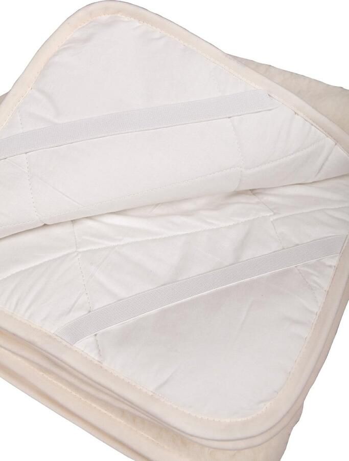 Merino Wool Beddengoed 100% Merino Lamswol Onderdeken Super King Size 180 x 200 cm Natuurlijke Matras Topper