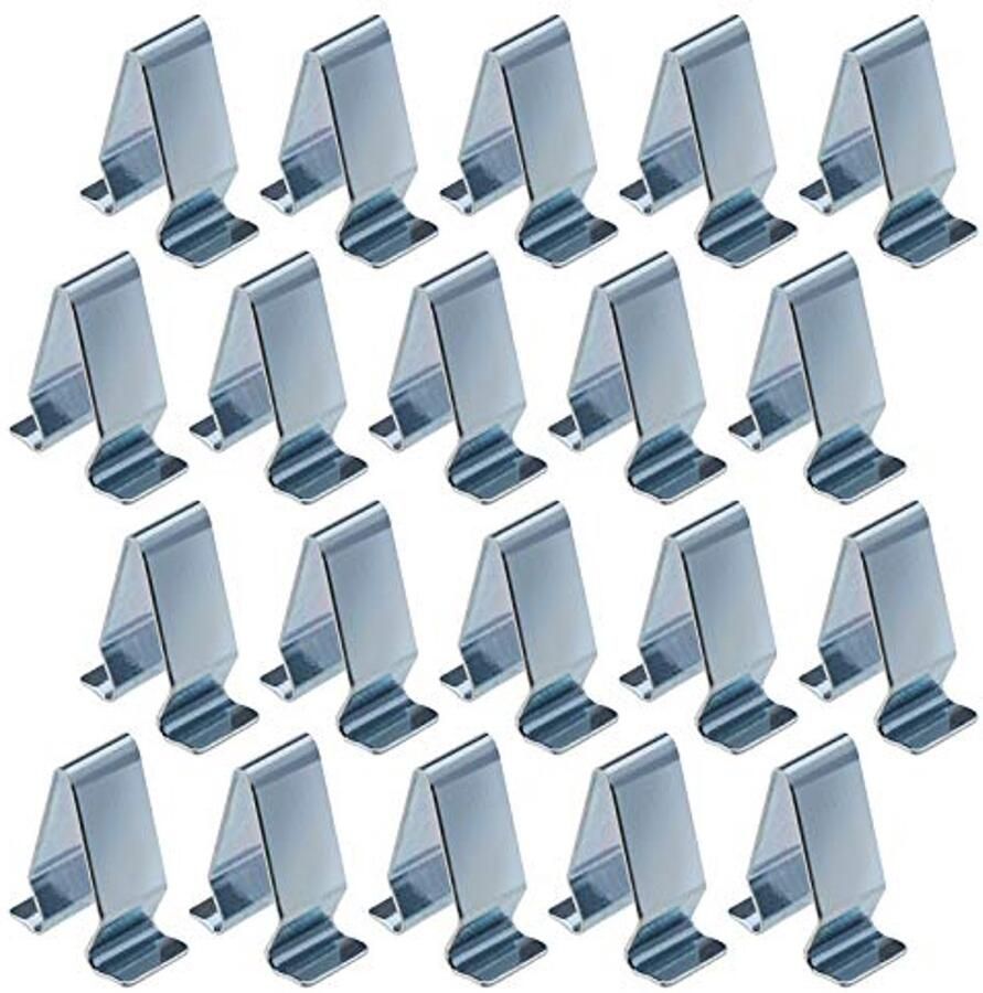Metalen Klemmen Voor Auto-Interieurbekleding 20 Stuks 22 x 20 mm