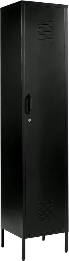 Metalen Locker Kast Afsluitbare Schoonmaakkast in Kleuren voor Kantoor en Thuis