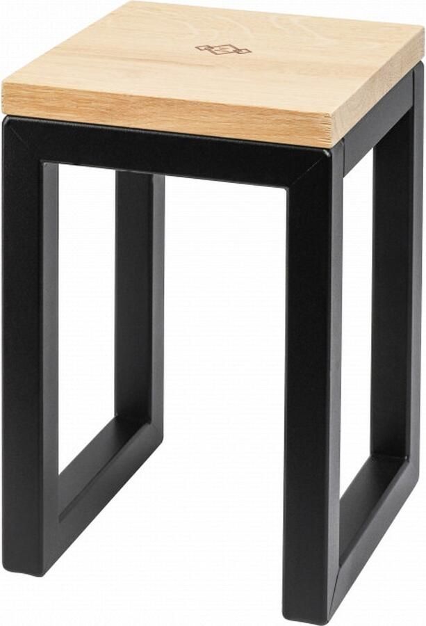 Metalen plantenzuil 27 cm metalen krukje metalen bijzettafeltje metalen verhoging metalen vensterbank bankje metalen zuiltje