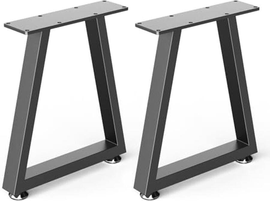Metalen salontafel poten set van 2 Stevige en stabiele industriële tafelpoten voor doe-het-zelvers