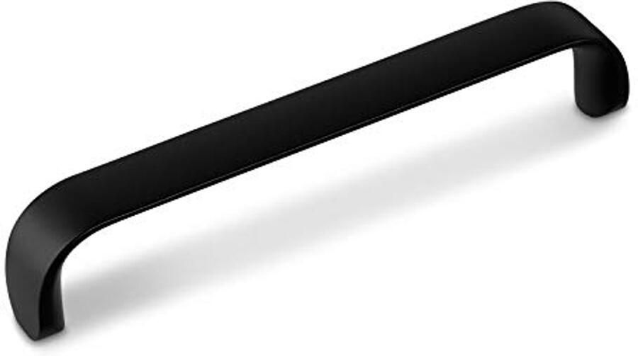 Meubelgreep 128 mm Zwart Mat voor Keuken en Kast