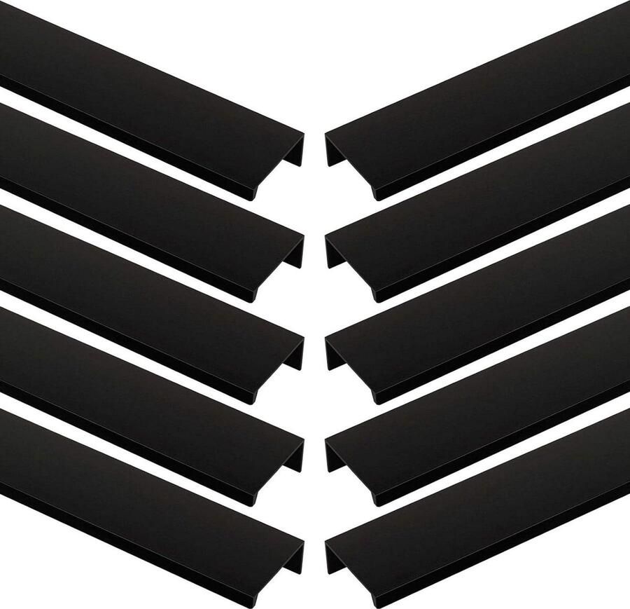 Meubelgreep BLANKETT Jane Lengte 380 mm Zwart 10 stuks SOTECH cabinet handle black