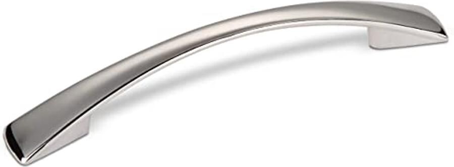 Meubelgreep gepolijst chroom 96 mm Booggreep voor Kast en Keuken