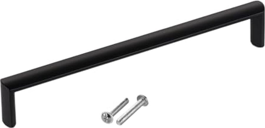 Meubelgreep Mat Zwart 160 mm Aluminium Elegante Kastdeurgreep voor Keuken en Badkamer
