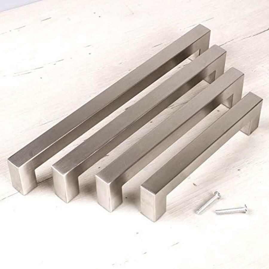 Meubelgreep stanggreep roestvrij staal 480 mm Modern en Elegant Design