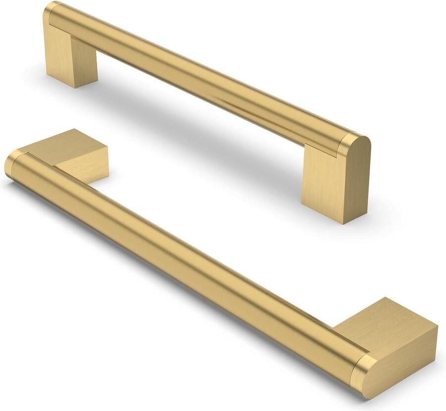 Meubelgrepen 10 stuks 160 mm boorgatafstand roestvrij staal meubelgrepen kastgrepen keuken kastgreep geschikt voor deurgreep van badkamerdeur kledingkast