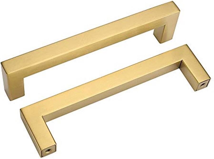 Meubelgrepen 128 mm 15 Stuks RVS Handgrepen voor Keukenkasten